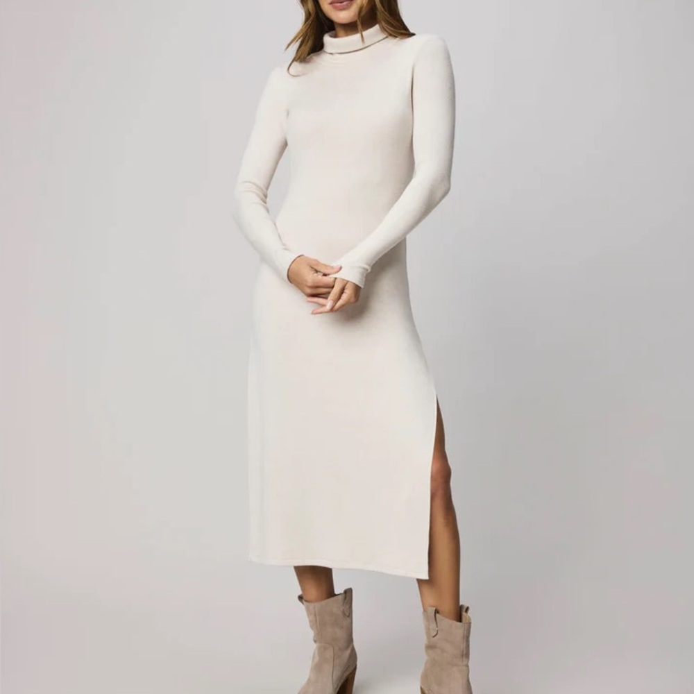 Splendid Rylee Mock Neck Dress